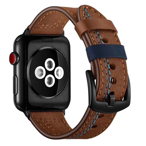 leather band apple watch|leather apple watch bands men's.